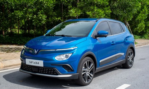 Giá xe Vinfast Vf-e34 Xuyên Mộc tháng 12/2025.